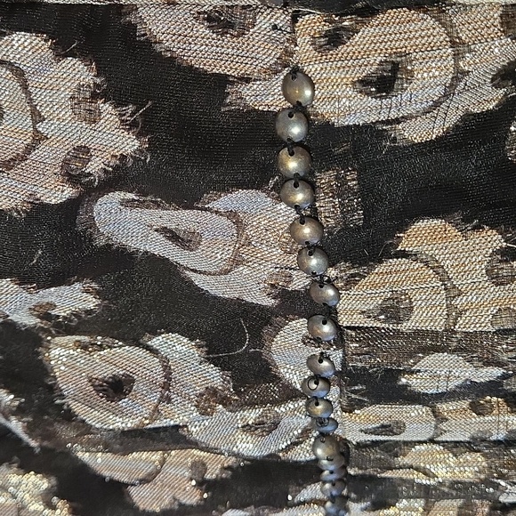 Free People Metallic studded Jacquard Mini dress size 6, party wear - Picture 10 of 10